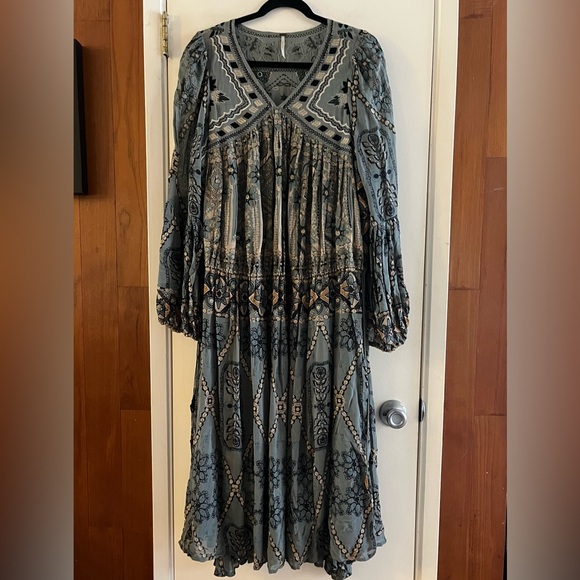Free People Womens Pink City Dress - Picture 2 of 12